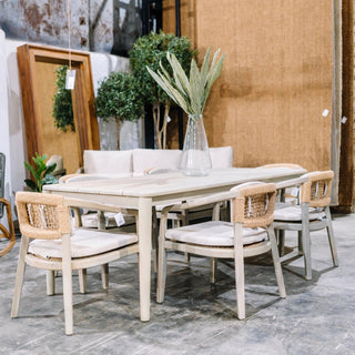 Ari 86" Outdoor Dining Table, Clearance