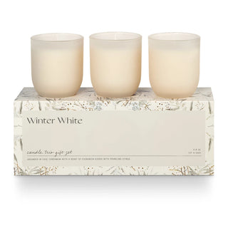 Winter White Candle Set