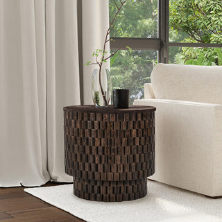 Nor Side Table, Brown
