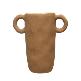 Sand Stone Vase w/ Handles