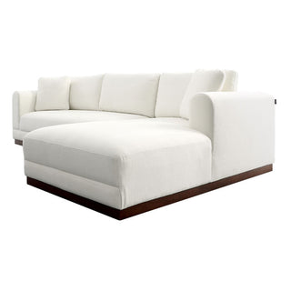 Bret Right Sectional, Off White
