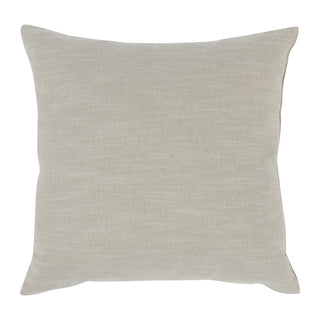 Steam 26x26 Pillow, Taupe/ Natural
