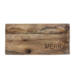 "Merry" Mango Wood Cutting Board