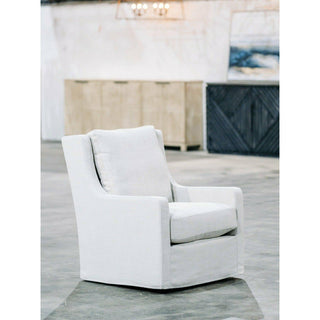 Bret Swivel Chair, KW Linen