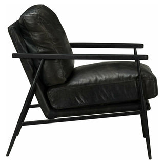 Chris Club Chair, Black