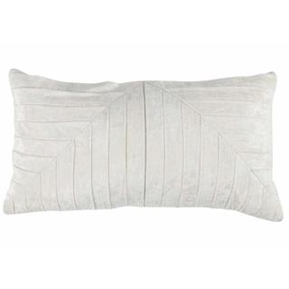 14x26 Aub Pillow, Ivory